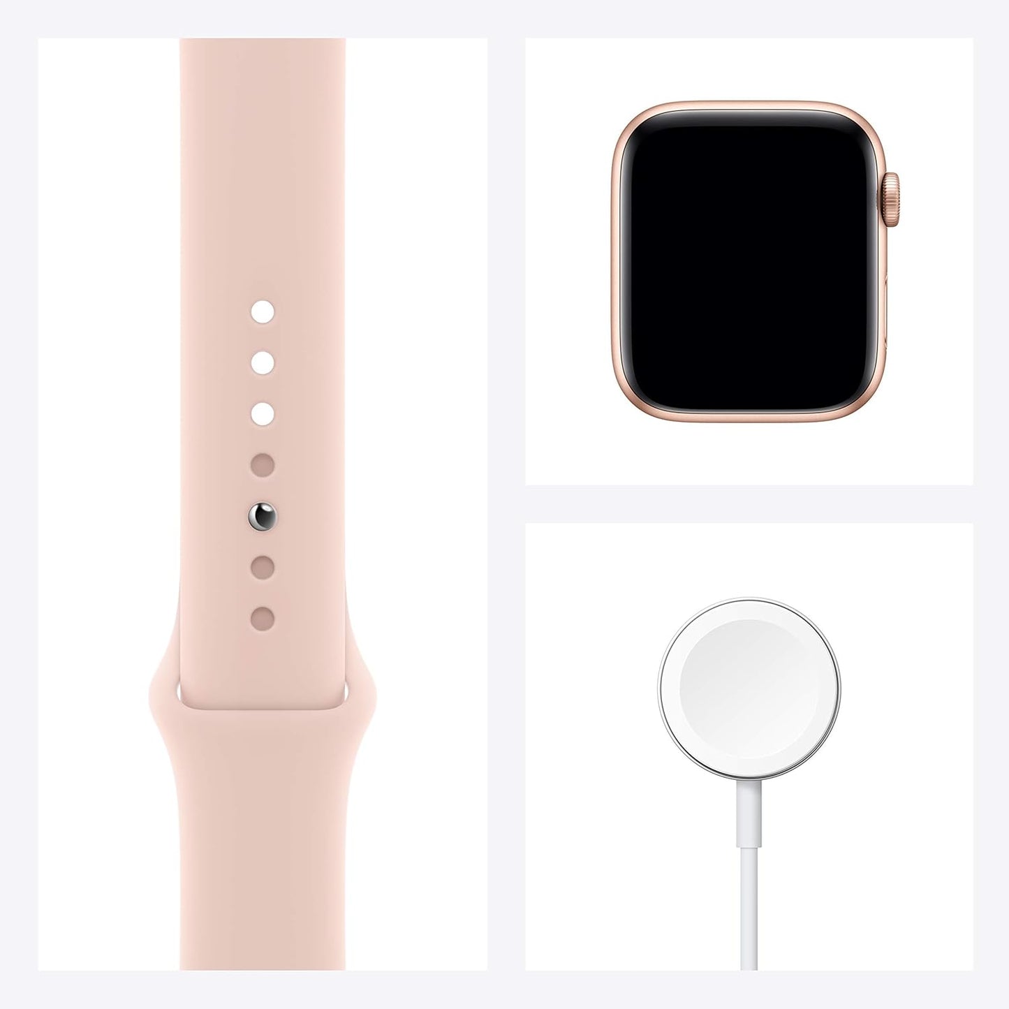 Apple Watch Series SE (GPS, 44mm) Gold Renewed