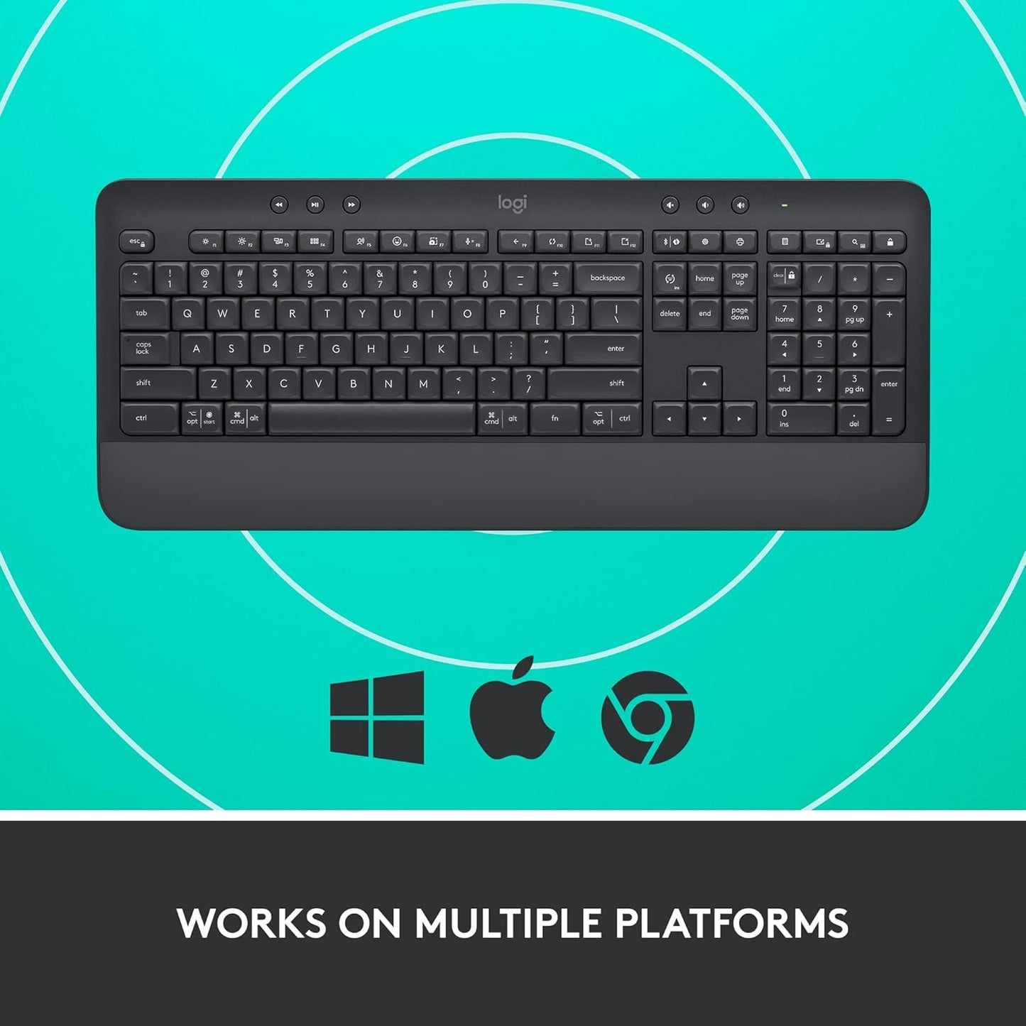 Logitech 920-010908 Signature K650 Wireless Comfort Keyboard