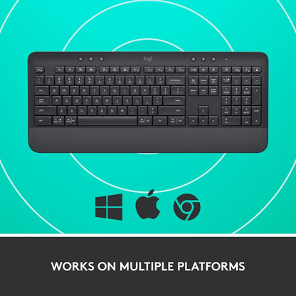 Logitech 920-010908 Signature K650 Wireless Comfort Keyboard