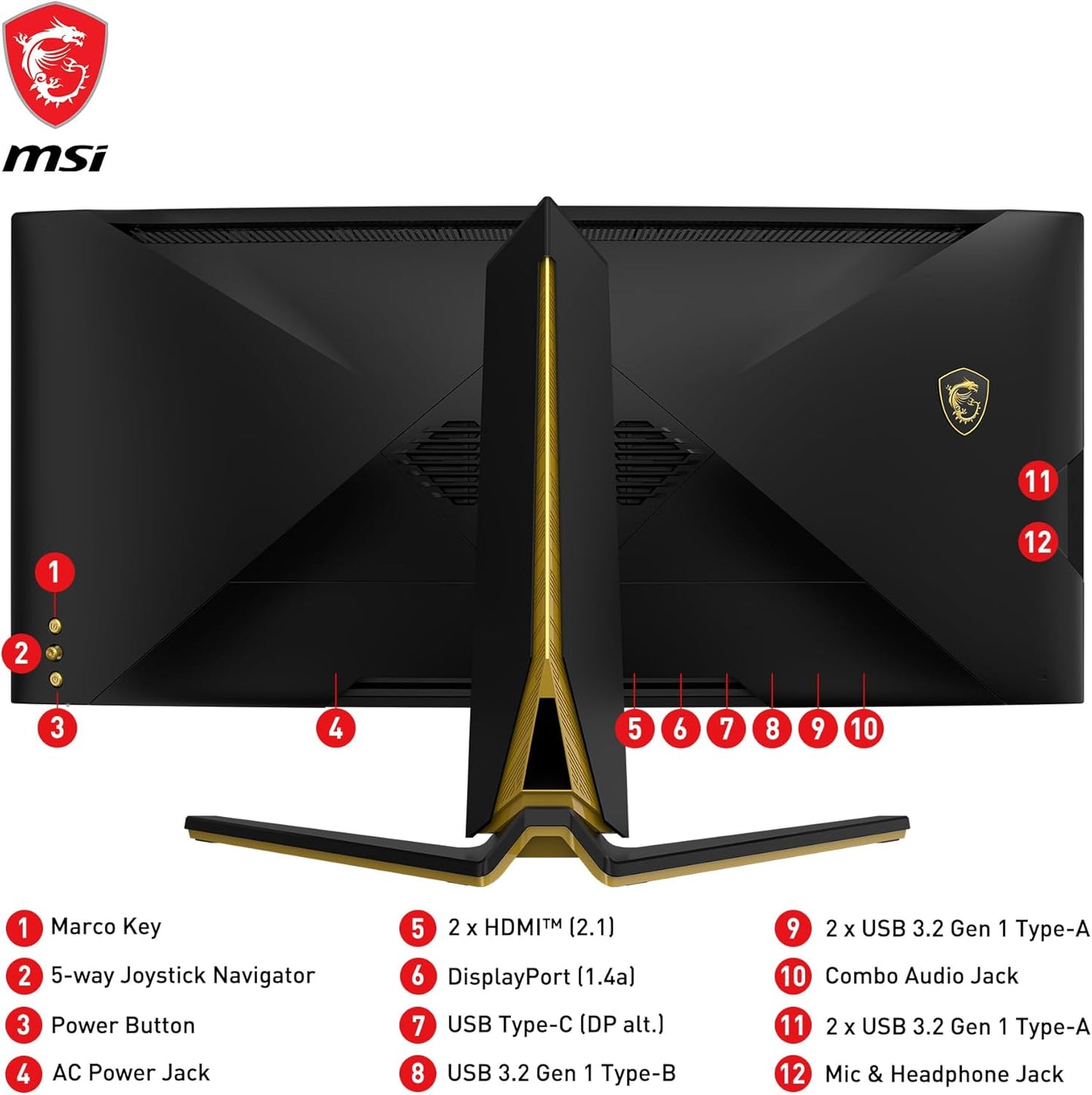 MSI MEG 342C QD OLED 34" 175Hz Curved Gaming Monitor