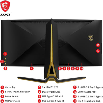 MSI MEG 342C QD OLED 34" 175Hz Curved Gaming Monitor