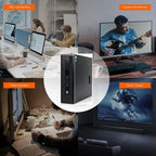 HP EliteDesk 800 G1 SFF PC with 24