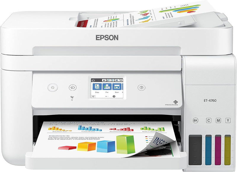 Epson ET-4760 EcoTank Wireless All-in-One Printer — main product image