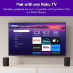 Roku 9020R2 Wireless Speakers for Roku TV (Pair)