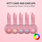 Razer RZ04-04860100-R3U1 Kraken Kitty V2 BT Headset - Quartz Pink
