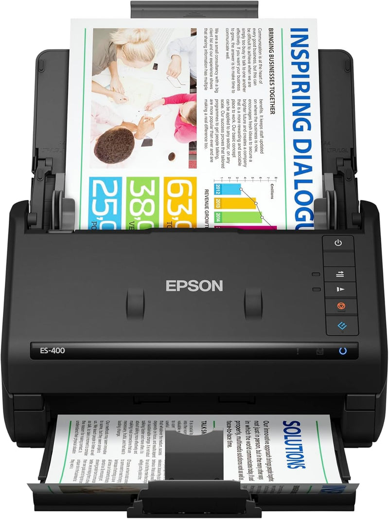 Epson WorkForce ES-400 Color Duplex Document Scanner ADF — main product image