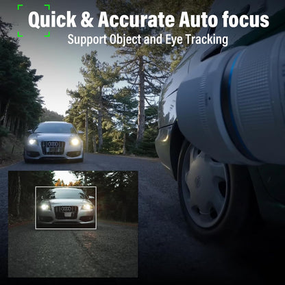 Sirui Sniper 75mm F1.2 Autofocus Lens - Sony E Mount (White)