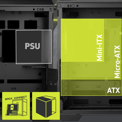 MSI MAG PANO 100R PZ Mid-Tower Gaming Case