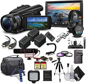 Sony FDR-AX700 4K HD Camcorder Documentary Bundle
