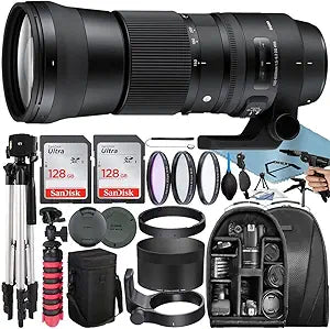 Sigma 745-306 150-600mm Nikon Lens Bundle