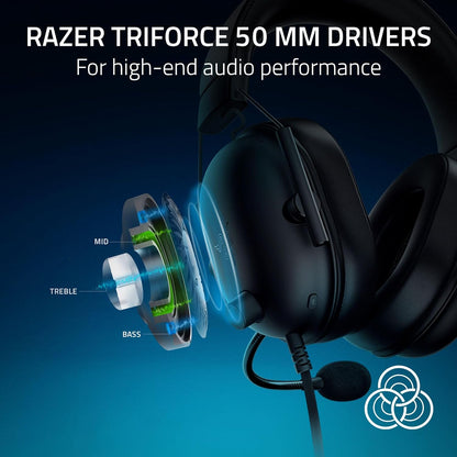 Razer RZ04-03241000-R3UA BlackShark V2 X PlayStation Gaming Headset