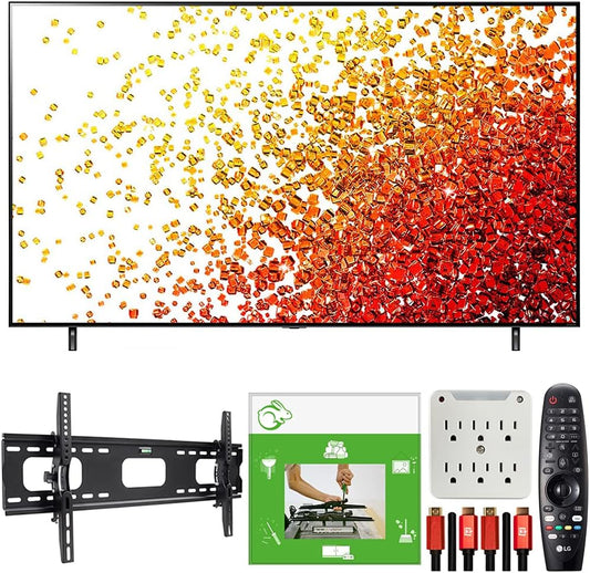 LG E23LG43NANO75UPA 43" 4K NanoCell TV Bundle