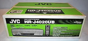 JVC HR-J4020 VCR VHS 4-Head M-PAL NTSC Silver