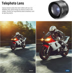 Neewer 10094845: 58mm Lens Filter Set - Wide Angle, Telephoto, Macro