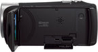Sony HDRCX405/B Full HD Camcorder, 30x Zoom (Renewed)