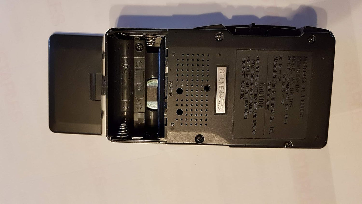 Panasonic RN-105 Microcassette Recorder 2-Speed