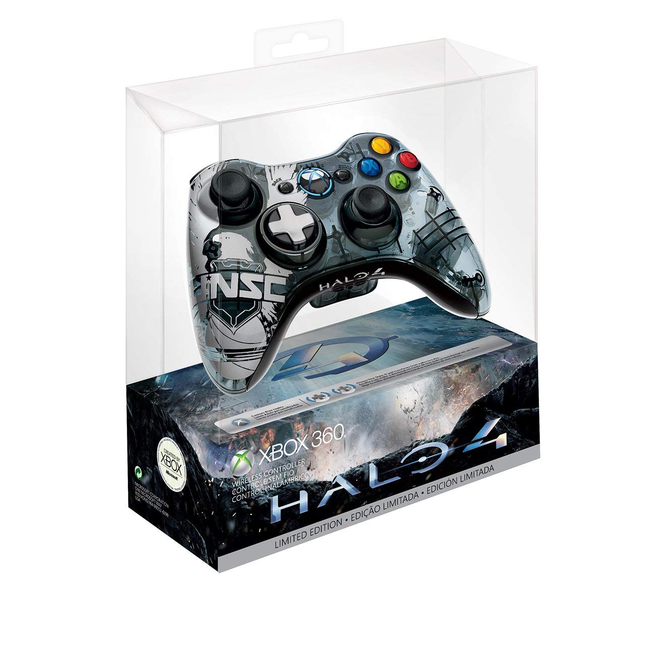 Microsoft Limited Edition Xbox 360 Halo 4 Controller
