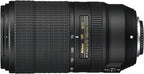 Nikon E44NK70300EDVR AF-P 70-300mm Lens DSLR Bundle