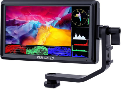 FEELWORLD FW572-US 6 inch Camera Field Monitor - 4K HDMI