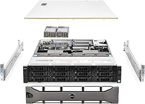 Dell CustomXDR730RL1 PowerEdge R730XD Server (Renewed)