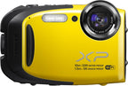 Fujifilm F FX-XP70Y Yellow Waterproof Compact Digital Camera