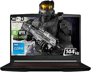 MSI Thin GF63 12VE Gaming Laptop RTX 4050 — main product image