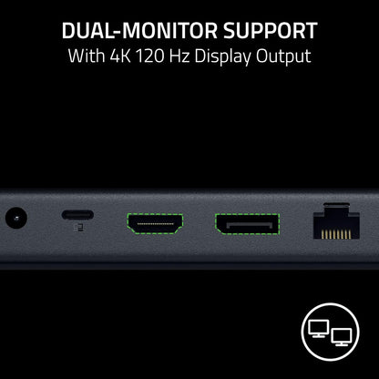 Razer RC21-02280100-R3U1 USB 4 Dock: 14 Ports, Dual 4K 120Hz