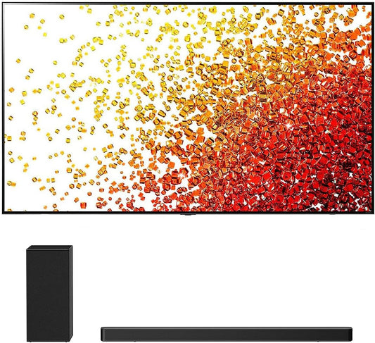 LG 86NANO90UPA 86-Inch NanoCell 4K TV Soundbar (Used)
