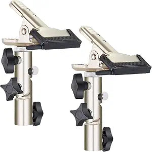 Neewer 90091538 Metal Spring Clamp Holder 2-Pack