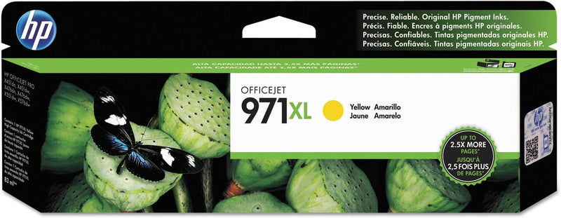 HP CN628AM 971X - High Yield Yellow Ink Cartridge - OfficeJet Pro — main product image