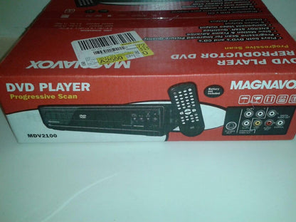 Magnavox MDV2100/F7 DVD Player Progressive Scan Zoom (Renewed)