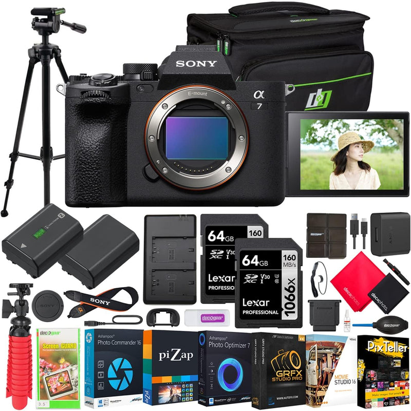 Sony E21SNILCE7M4B Alpha a7 IV Mirrorless Camera Bundle — main product image