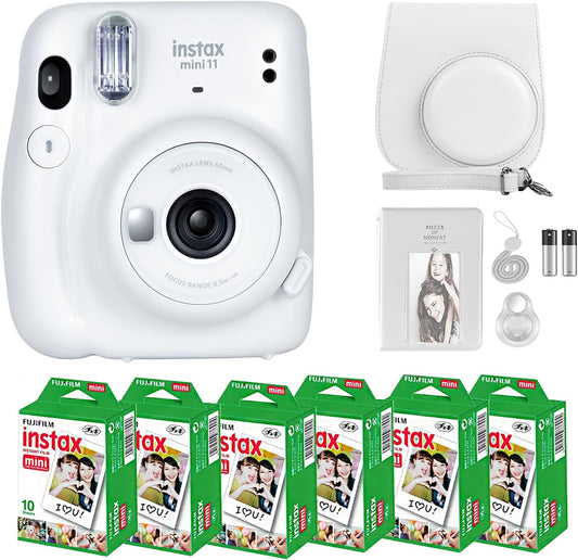 Fujifilm Instax Mini 11 Film Bundle Case Album Stickers