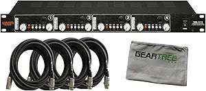 Warm Audio WA-412 4-Channel Mic Preamp/DI — main product image
