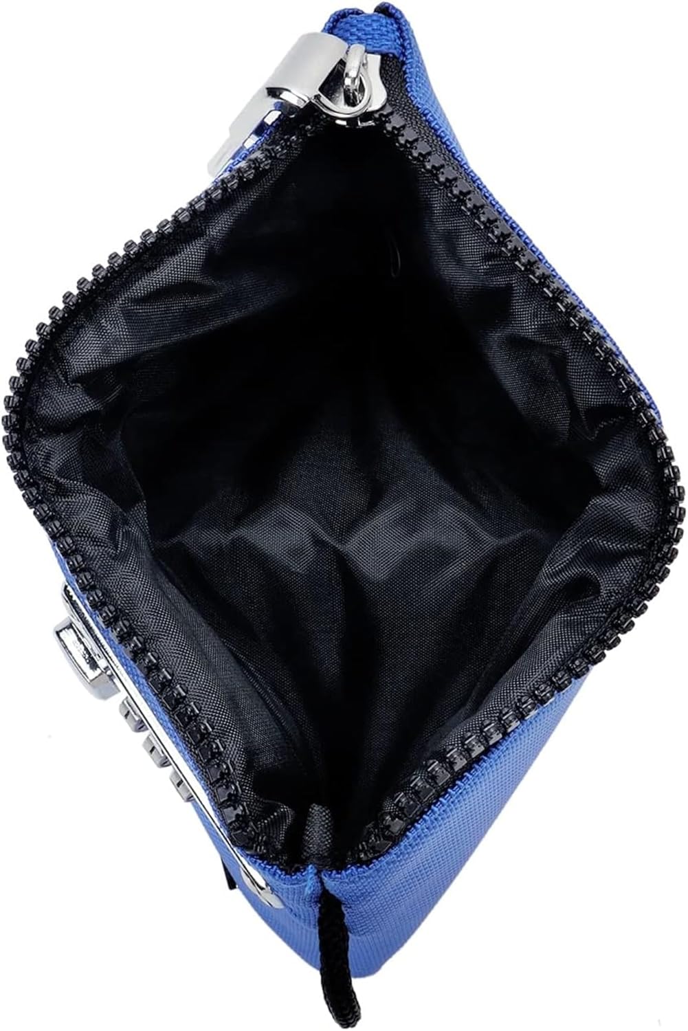 Vaultz Locking Money Bag 5x8 Inch - Blue