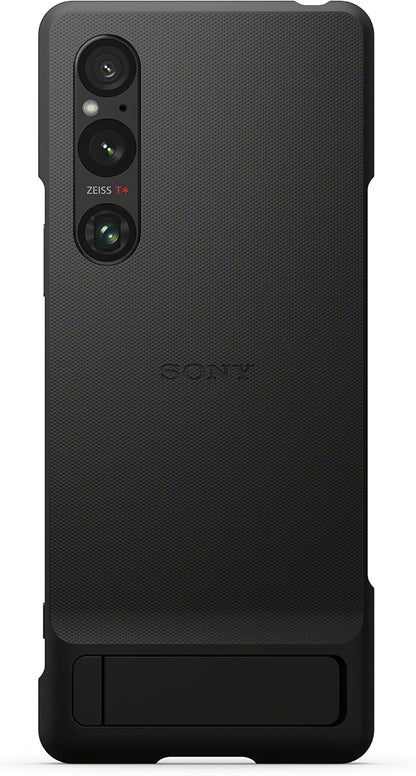 Sony XQZCBDQ/B Official Xperia 1 V Case with Stand - Black