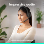 Logitech 981-001468 Zone 301 Wireless Bluetooth Headset Graphite