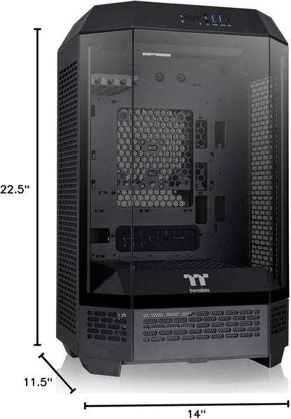 Thermaltake CA-1Y4-00S1WN-00 Tower 300 Black Micro-ATX Case