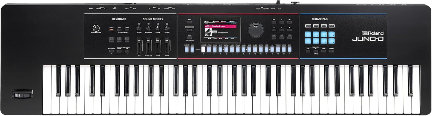 Roland JUNO-D7 76-Note Synthesizer with ZEN-Core