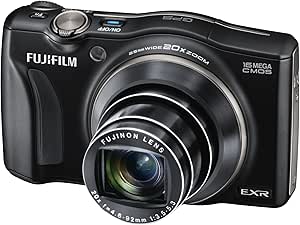 Fujifilm F770EXR Black 16MP 20x Zoom Camera — main product image