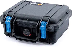 Pelican 012000-0001-110-120-A 1200 Case Black & Blue with Foam