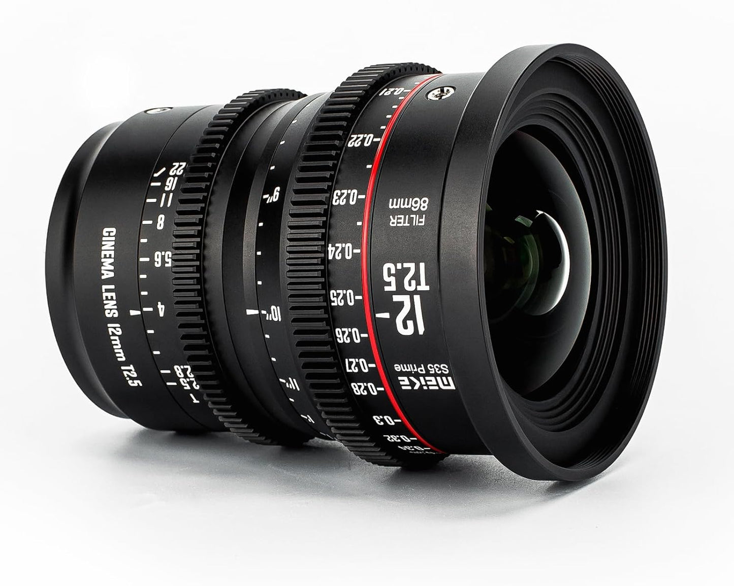 Meike 12mm T2.5 S35 Wide Angle Cinema Lens EF Mount