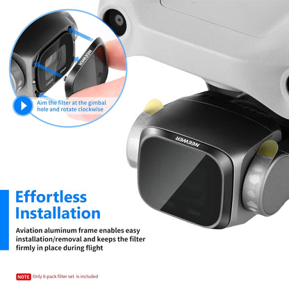 Neewer 10100067 Lens Filter Kit DJI Air 2S