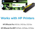 HP CN628AM 971X - High Yield Yellow Ink Cartridge - OfficeJet Pro