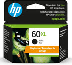 HP CC641WN 60XL Black High-Yield Ink Cartridge
