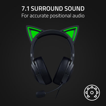 Razer RZ04-04730100-R3U1 Kraken Kitty V2 USB Wired RGB Headset
