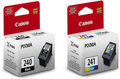 Canon 8541628258 Pixma PG-240 Black & CL-241 Color Ink Cartridges