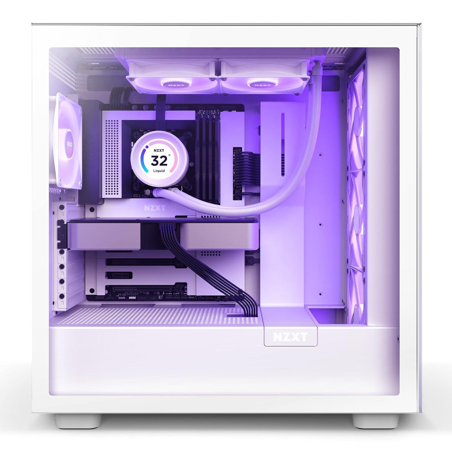 NZXT RL-KR24E-W1 Kraken Elite 240 RGB AIO CPU Cooler White