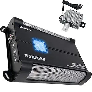 Gravity 8000.1D Class D 8000W Car Amplifier