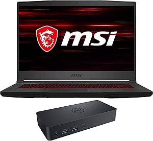 MSI GF63440-4238 Gaming Laptop RTX 3050 FHD + Dock